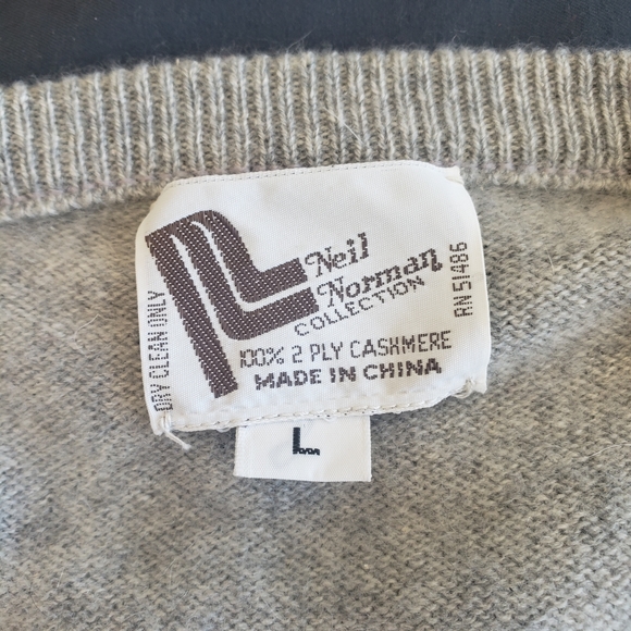 100% Cashmere Sweater by Neil Norman - Picture 5 of 5